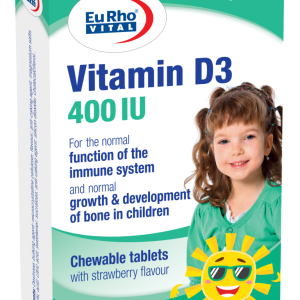 قرص جویدنی ویتامین D3 400