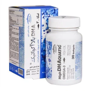 کپسول نرم روغن ماهی حاوی دی اچ آ بالا آکواتیک کارن بسته 30 عددی